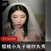 樱桃小丸子婚纱表演自拍视频-1V-620M-时长54分-打桩通沟渠-S那地方-直播资源-小伙伴