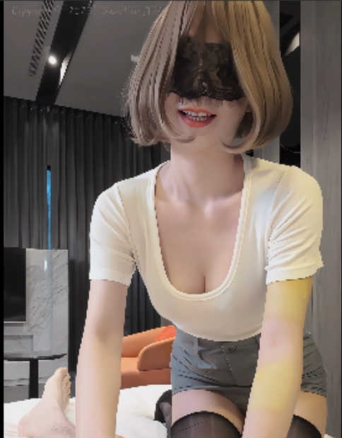 DemiFairyTW：反差女神，百度ED2K收藏达1543，62v64.8g视频，爹咪黑丝吊带系列